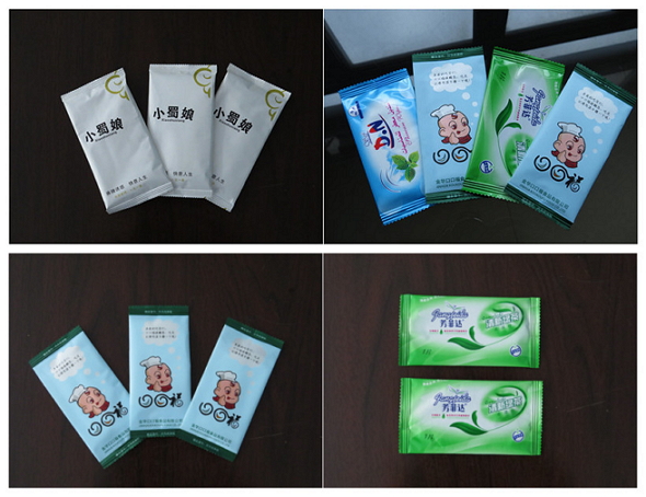 無紡布濕巾包裝機細節(jié)圖
